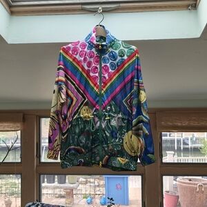 Farm Rio X Smiley Windbreaker